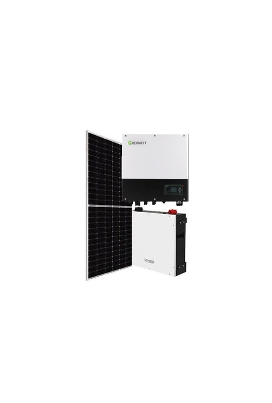 Kit 3480w Growatt SPH com bateria Kit 3480w Growatt SPH com bateria